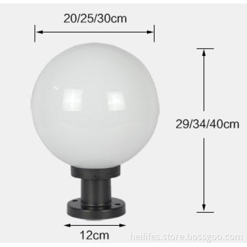 Solar Wall LED Light Ball